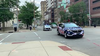 101-year-old WWII vet stops in Dayton on America's longest COVID-safe parade
