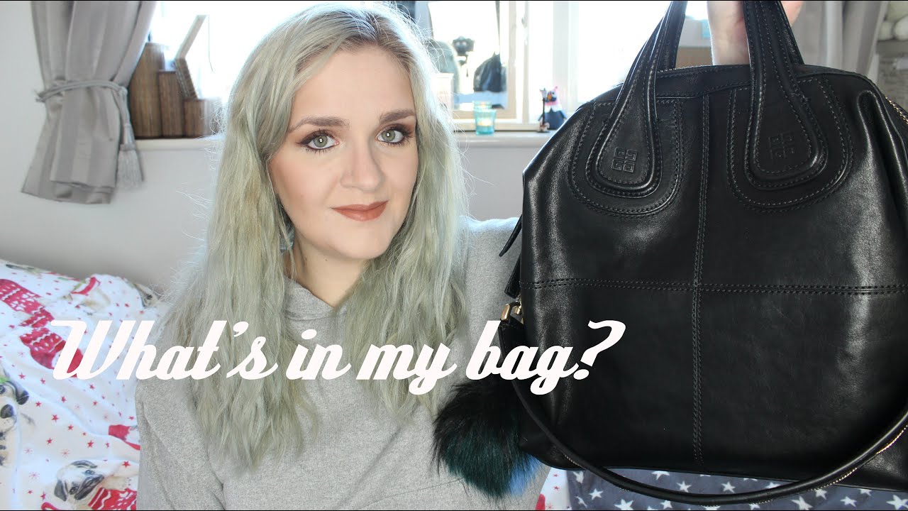 What's in my Bag? Givenchy Nightingale 