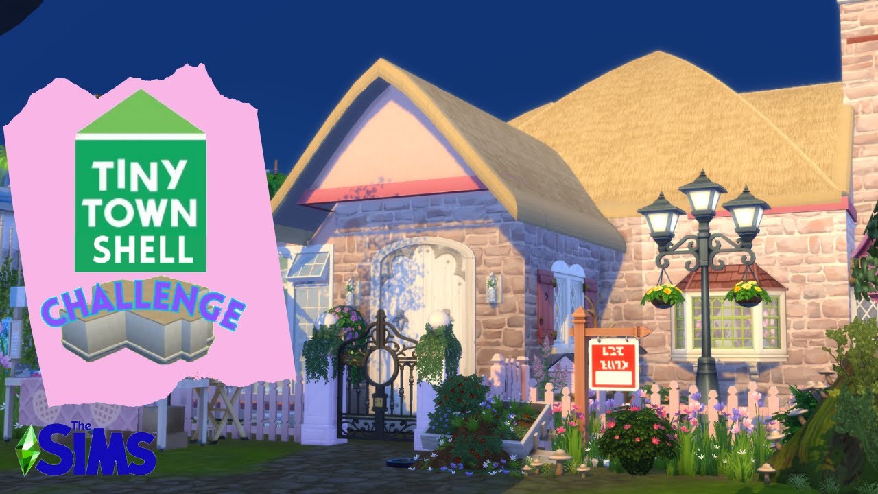 Tiny Shell Challenge Tiny Town Shell Challenge Speedbuild Part 7: Pink Cottage - YouTube