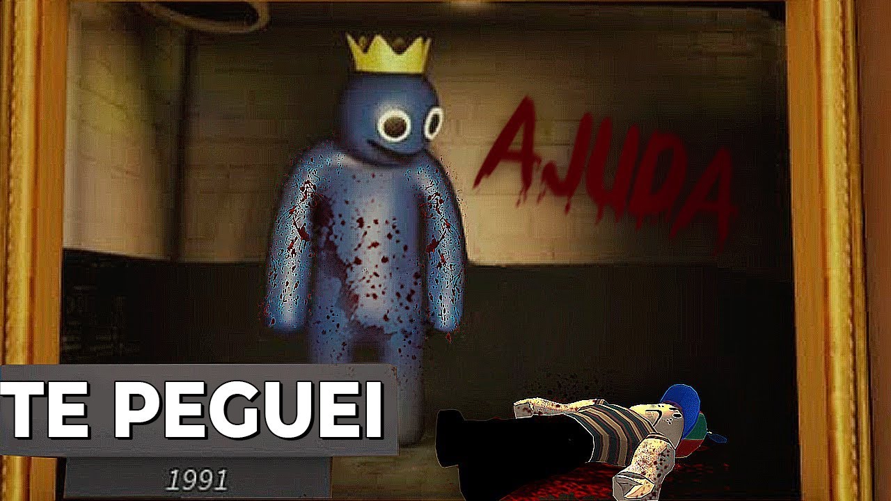 CHAPTER 3 FIM DO AZUL BABÃO NOVO FINAL RAINBOW FRIENDS CAPÍTULO 3 NOVOS  MONSTROS NOVOS JUMPSCARES 