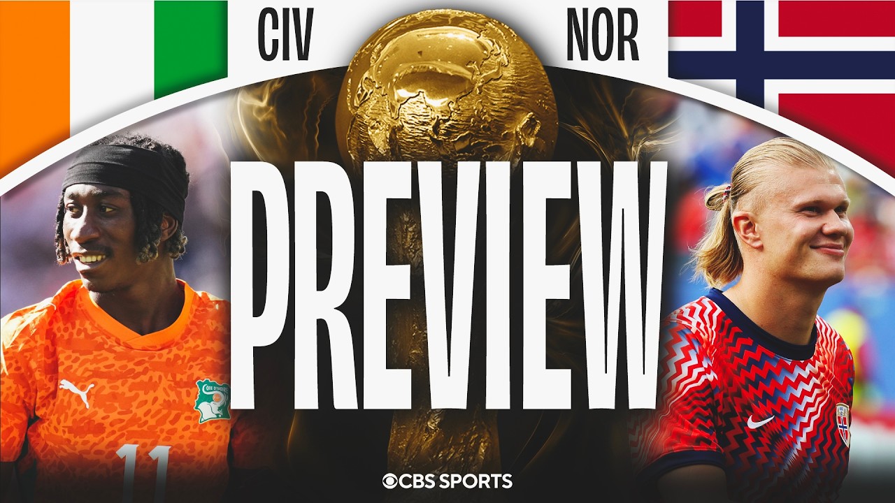 Jaydee Dyer joins CBS Sports HQ to preview the 2026 FIFA World Cup matchup between Colombia and Portugal.

(0:00) Home field advantage for Norway?
(2:01) Norway opts for knockout path
(3:36) Erling Haaland
(5:09) Ivory Coast playing well
(7:09) How can they build on loss to Germany?
(8:34) Game prediction

SUBSCRIBE TO OUR CHANNEL:
https://www.youtube.com/user/CBSSports

WATCH
CBS Sports HQ: https://www.cbssports.com/live/
Paramount Plus: https://www.paramountplus.com
 
FOLLOW US ON:
Facebook - https://www.facebook.com/CBSSports/
Instagram - https://www.instagram.com/cbssports/
Twitter - https://twitter.com/CBSSports

#fifa #fifaworldcup #fifaworldcup2026 #ivorycoast #norway #erlinghaaland #yandiomande