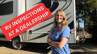 Dealership RV Inspection