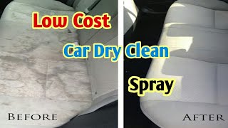 CAR DRY CLEAN SPRAY LOW COST | CAR DRY CLEANING LIQUID #cardryclean #dryclean #drycleanservice