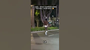 Lil Nas X Spotted Roaming The Streets Of LA At 4 AM Lilnasx Lilnas Hollywood Rap Rapper 