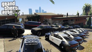 1000 COPS VS FRANKLIN AND HIS GANG!!! (GTA 5 REAL LIFE PC MOD)