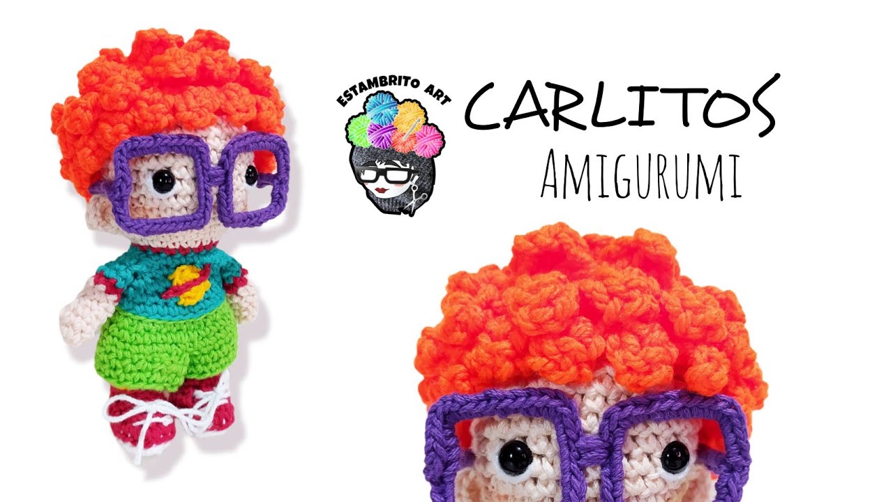 🍼🍭CARLITOS Mini Amigurimi/ Estambrito ART
