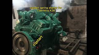 Cummins K38 - Cqstart Keeps Developing Applicable Spring Starters for Various Engines