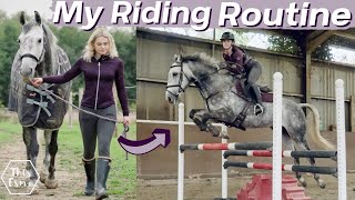 My Riding Routine for Jumping! This Esme