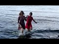 Girl wet in lake HD #HD #wet #wetlook #bra #shirt #sexy #water #dress #wetdress #pant #wetpant