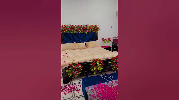 Best Bridal Room Decor |#wedding #room #decoration #ytshorts #youtubeshorts #viral