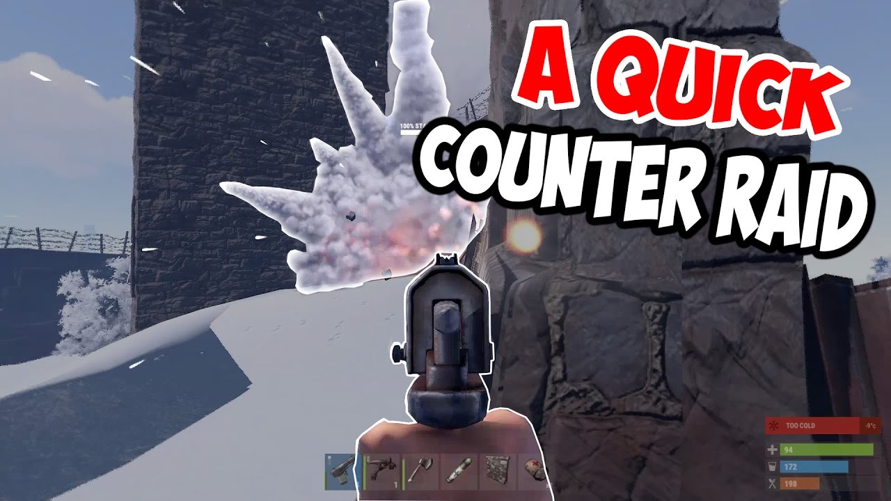 A QUICK COUNTER RAID | Rust - YouTube