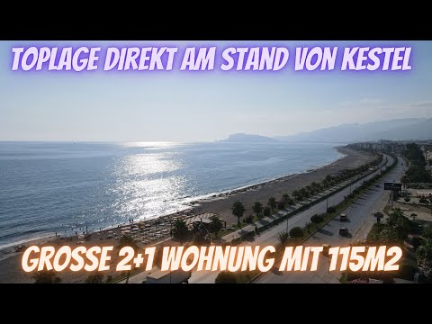 Bestand: 50 Direkt am Strand von Kestel Grosse 2+1 Wohnung