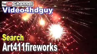 Fireworks HD 2 hr Screensaver beautiful,  sound track Video Art FW01 | art411fireworks™ art411var™