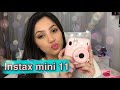 Unboxing Instax mini 11 📸 🎞 | Thamires Lima