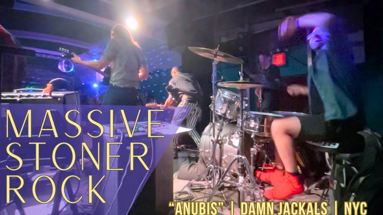 Massive Stoner Rock || Damn Jackals "Anubis" in Brooklyn