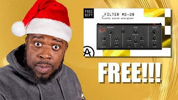 Filter MS-20 By Arturia is FREE for a Limited Time! Merry Christmas🎄