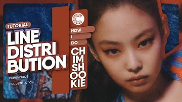 How I do my Line Distribution Videos+Up and Down moving Bars on Phone (Tutorial ver.2) | CHIMSHOOKIE