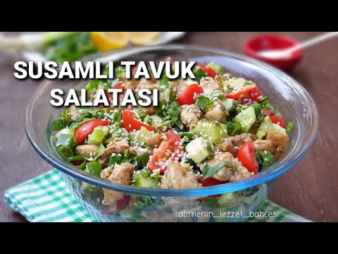Video: Susamlı Tavuk Salatası