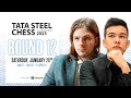Tata Steel Chess 2023 | Round 12 | Peter Svidler &amp; David Howell commentate