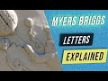 Myers Briggs Letters EXPLAINED