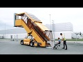 Wheelchair lift solution  ground support equipment for aircrafts