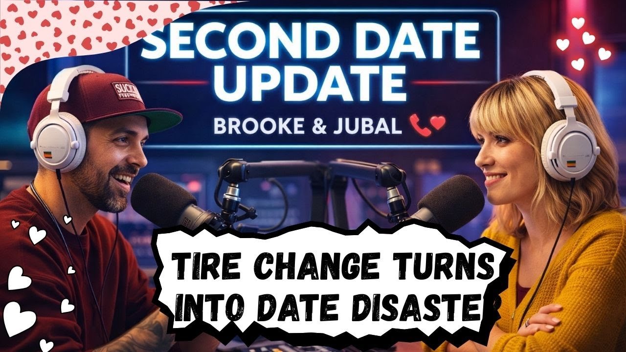 Brooke and Jubal Second Date Update | The Tire Change That Took a Weird Turn