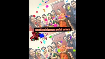 Zeetamil karthigai deepam serial actors #zeetamil #karthik #deepa #shortsviral #dogefashion