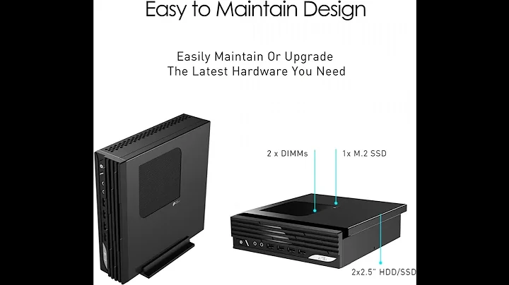 Black Friday✔️MSI PRO DP21 12M-407US Mini PC Business Desktop