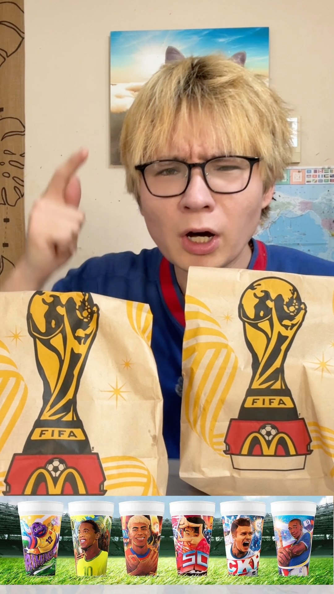 I bought the new McDonald's World Cup cup! (*'ω'*) PDS #shorts