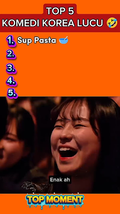 Top 5 Comedy Korea Lucu 🏆🤣