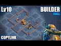 NEW BEST Base Layout for Builder Hall lv.10 + Link &amp; Results!