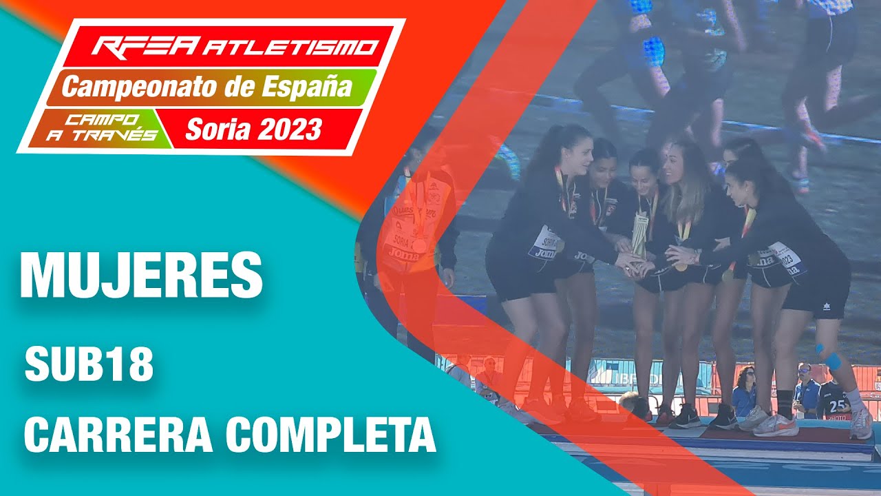 Campeonato de España clubes campo a través - Soria 2023 - Sub18 mujeres - Playas de Castellón