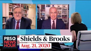 Shields And Brooks On Bidens Dnc Performance, Trumps Rnc Approach