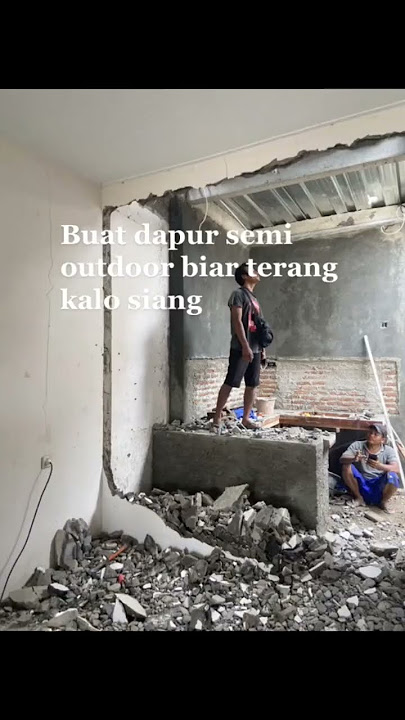 Renovasi Dapur Rumah Subsidi by @dianayuoooo #dapurminimalis #renovasidapur
