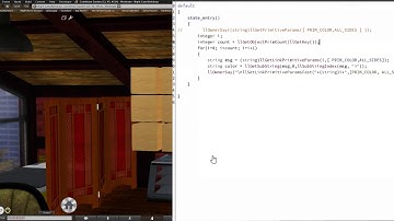 Learn Linden Scripting Language (LSL) #79 - Advanced Alpha Control Script Writer