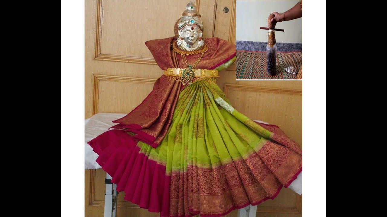 Best Easy Varalakshmi Saree Draping 2019 Style Easy Step By Step
