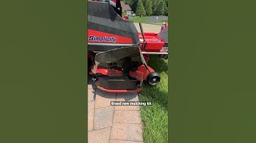 Brand new mulching kit #lawn #lawnmower #lawngrass #shorts #instagram