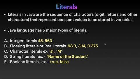 CLASS 8, 9,10,11 & 12 COMPUTER SCIENCE -Java Tokens