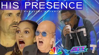 Early Release: 'His Presence'  Simon and Audience Shocked when They Hear 12 YO Young Voice |AGT 2024