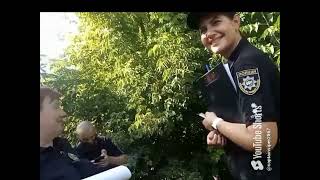 Развлекательное видео, полиция нарушает законы и унижает людей #полиция  #мусоравделе #унижение #тцк