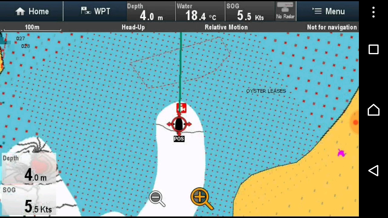 Raymarine Sonar Chart Live