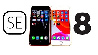 iPhone SE 2020 vs iPhone 8 Speed Test!