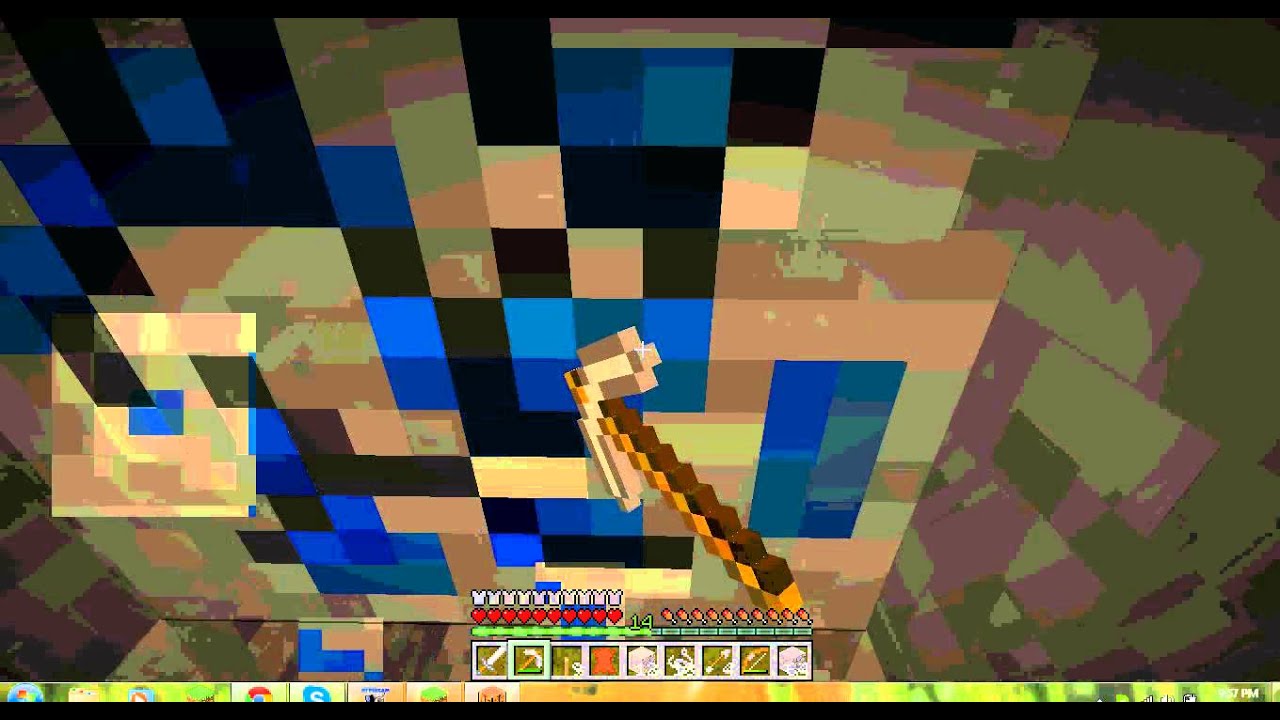 Minecraft 1.6 Survival Part 3 WE GOT HEROBRINE'D birds chirping