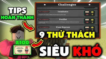 Dead Rails - Cách Hoàn Thành 9 THỬ THÁCH Siêu Khó Trong UPDATE Mới Nhất !!! Và Trick Lấy Bond Mới ?