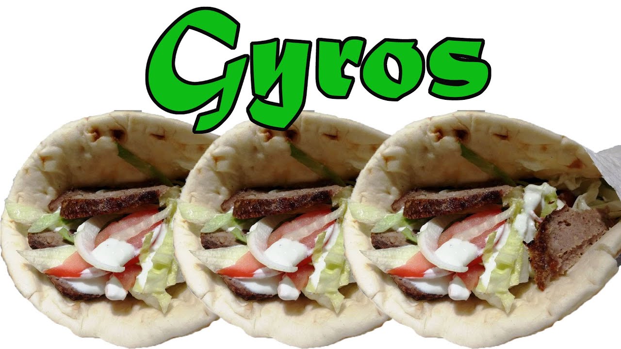 My Favorite Beef & Lamb Gyro with Tzatziki Sauce YouTube