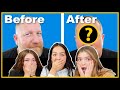 Mom's Makeup Routine...on Dad! | Before and After! | They've Never Seen This!