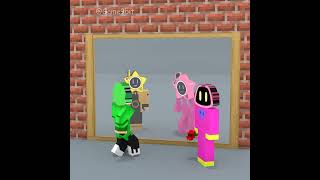 The Strange Mirror Sprunki Bot Boy And Girl With Sprunki Glowby Boy And Girl