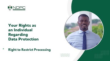 Data Subject Rights | Right to Restrict Processing