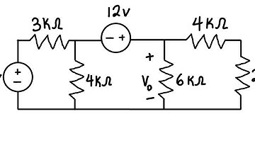 Node Voltage Method (Problem #20) - (Super Node #4)
