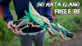 Mencoba bikin SG MATA ELANG dari kayu !!! Free Fire